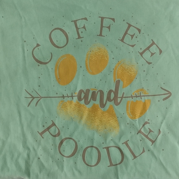 Coffee & Poodle Shirt - Picture 4 of 4